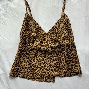 NWT Leopard Print Women's Top
